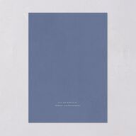 Romantic Branches Wedding Invitations Navy Signature Blank No Standard