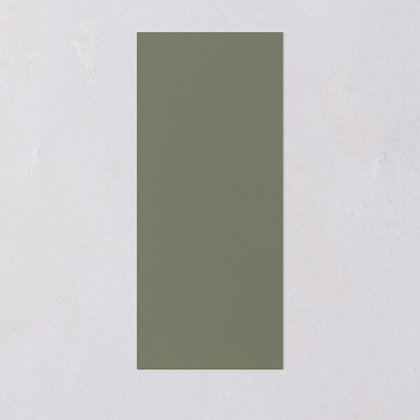 Eucalyptus Frame Menus No Foil Pure White Signature
