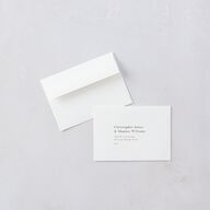 Rustic Monogram Wedding Response Cards Sand Signature Standard