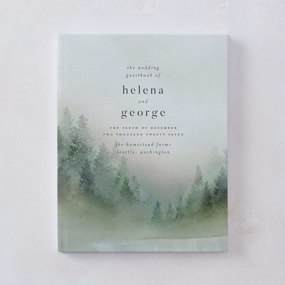 Mountain Mist Guest Books — view 1