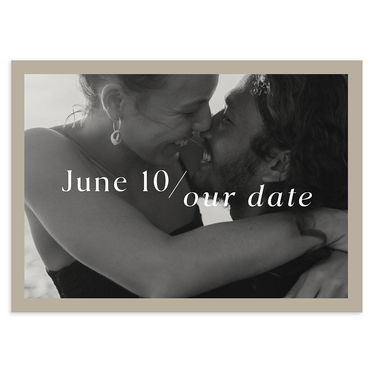 You and Me Save the Date Cards