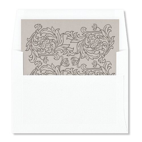 Western Floral Envelope Liners Licorice Standard