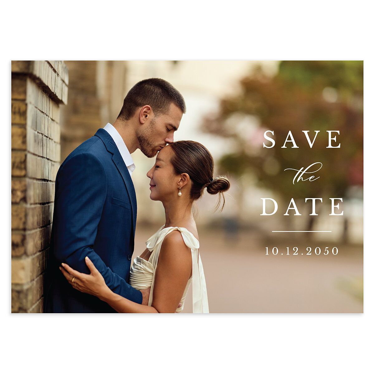 Eucalyptus Frame Save The Date Cards