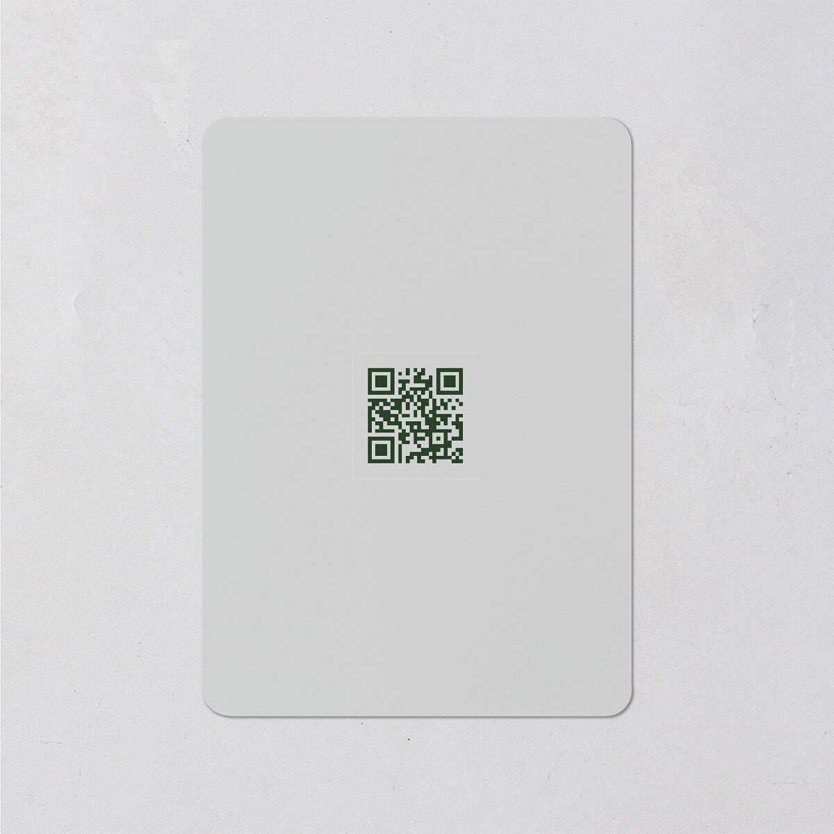 Festive Garland Wedding Enclosure Cards Hunter Green Signature