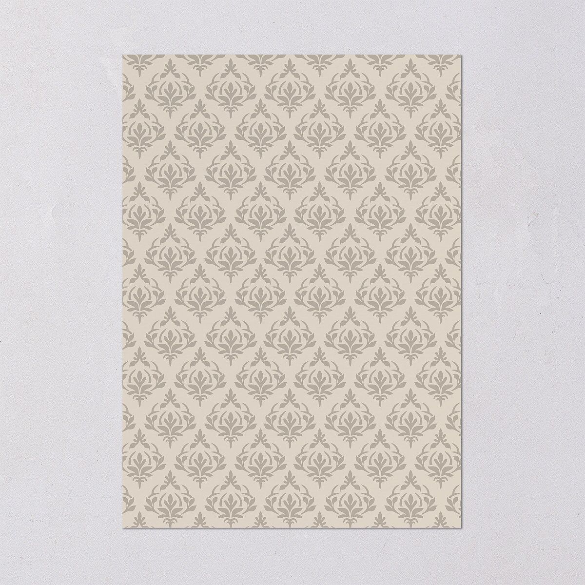 Gothic Antlers Bridal Shower Invitations Bisque Signature Blank Standard