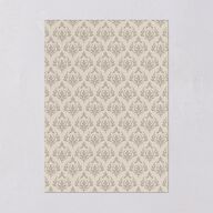 Gothic Antlers Bridal Shower Invitations Bisque Signature Blank Standard