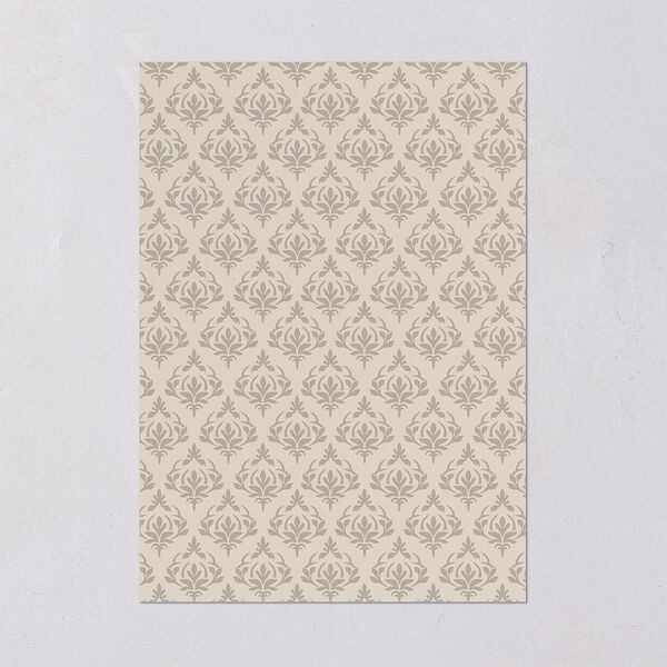 Gothic Antlers Bridal Shower Invitations Bisque Signature Blank Standard