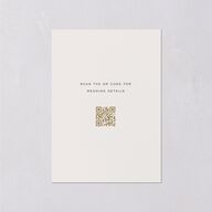 Old Money Wedding Enclosure Cards Champagne Signature Standard