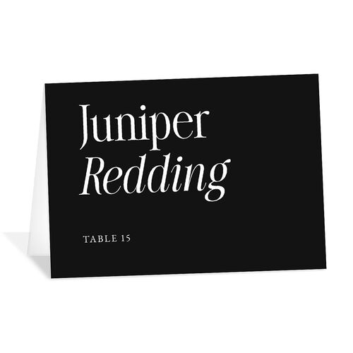 Stay For The Party Place Cards Midnight Signature