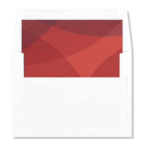 Faith Hope Love Envelope Liners Garnet Standard