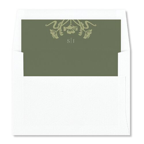 Gilded Nouveau Envelope Liners Dark Camo Standard