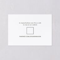 Picture This Photo Wedding Response Cards Medieval Grey Signature Standard