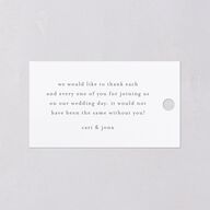 Scattered Blossoms Favor Gift Tags Gold Pastel Blue Signature