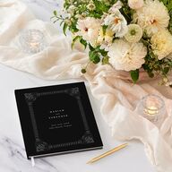 Medieval Elegance Guest Books Midnight