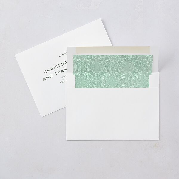 Folk Art Wedding Invitations Ultramarine Signature Blank No Standard