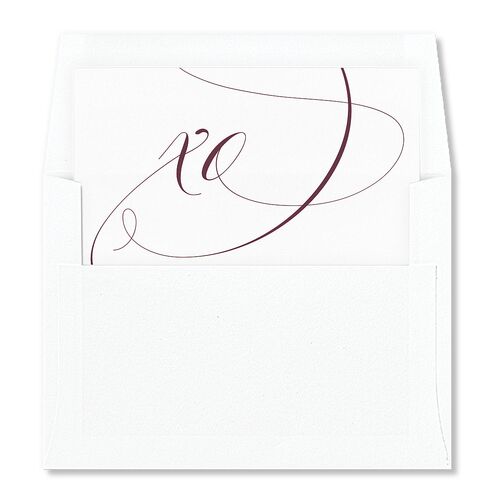 Opposites Attract Standard Envelope Liners Standard Eggplant