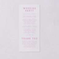 Iconic Beach Wedding Programs Sky Signature