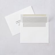 Holiday Sparkles Envelope Liners Pure White Standard