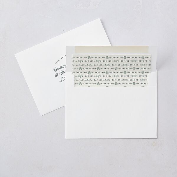Vintage Mountain Wedding Invitations Pool Signature Blank No Standard