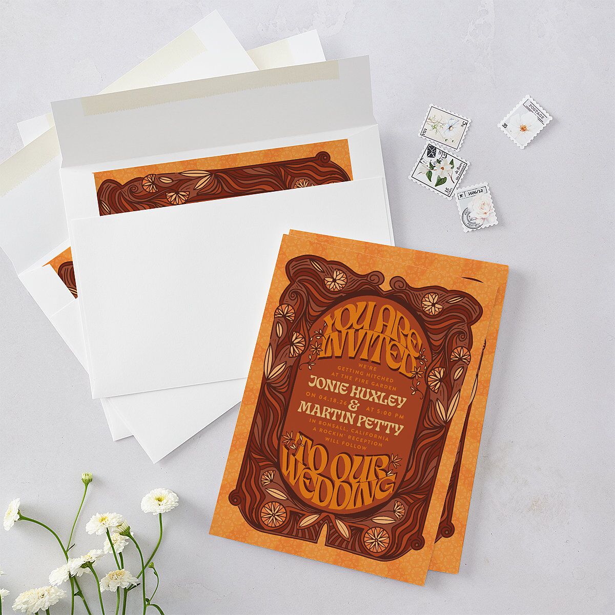 Wedstock Wedding Invitations — view 4