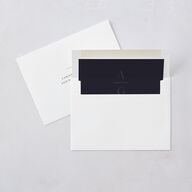 Gilded Bold Wedding Invitations Gold Navy Signature Blank No Standard