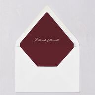 Elegant Vintage Images Euro Envelope Liners Burgundy Luxe