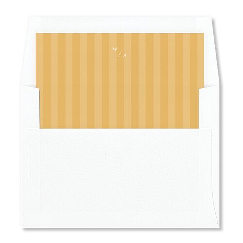 Botanical Citrus Garden Envelope Liners Standard Raw Sienna