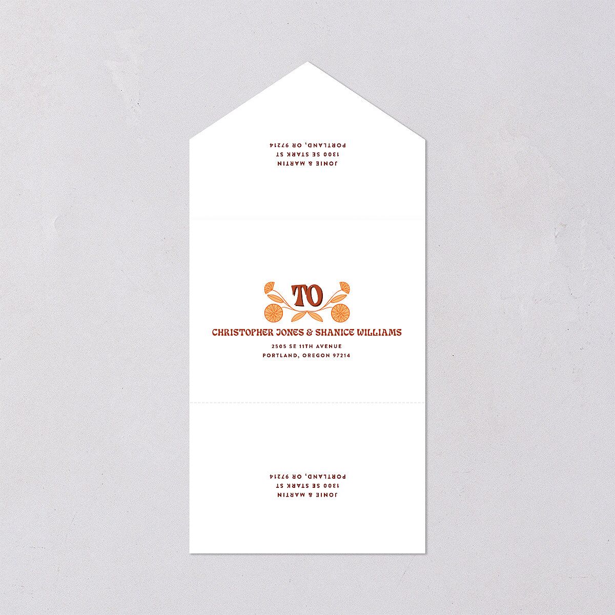 Wedstock All-in-One Wedding Invitations — view 2