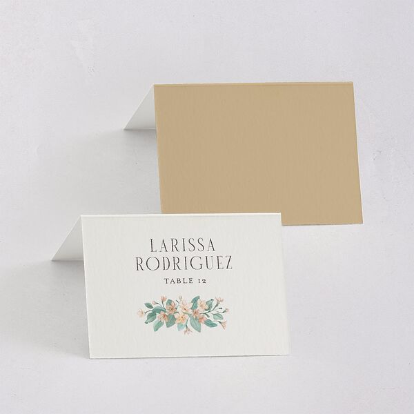 Boston Skyline Place Cards Champagne Signature