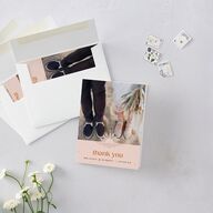 Beach Party Thank You Cards Pink Cotton