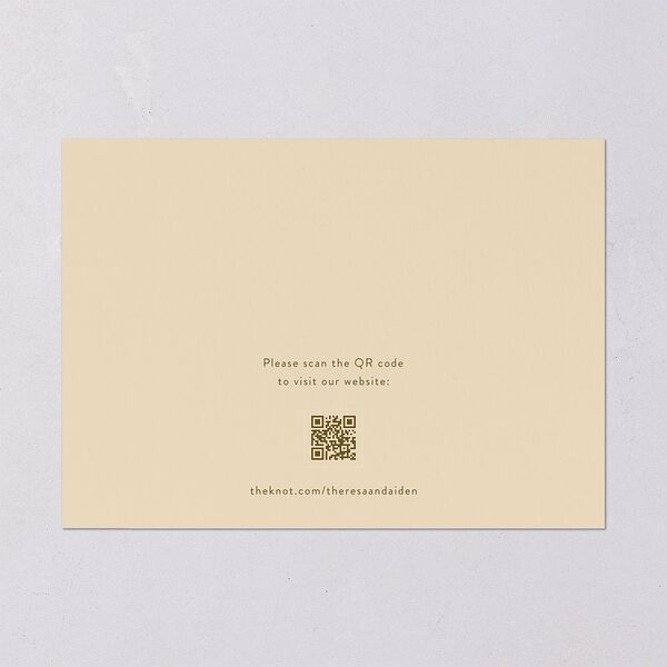 Simply Refined Photo Save the Date Cards Barely Peach Signature smooth Blank No Standard