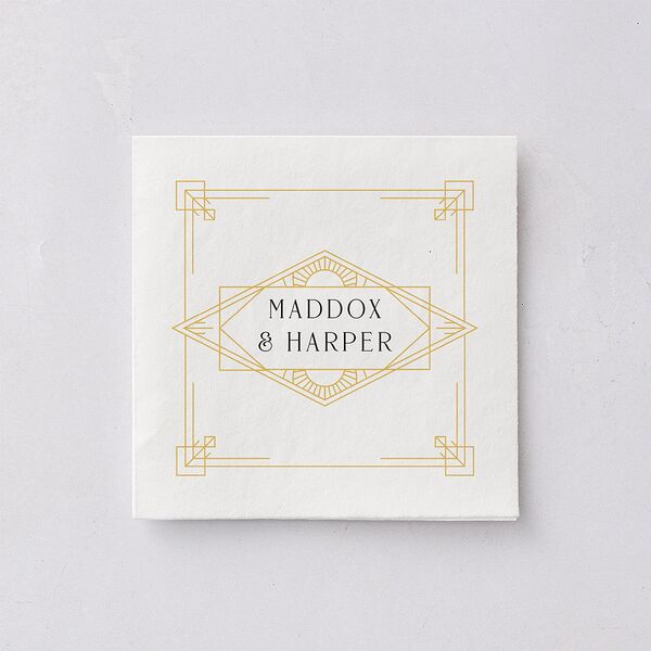 Vintage Hollywood Cocktail Napkins Licorice Napkin Uncoined