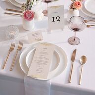 Indian Gilded Adornment Menus Gold Sand Signature