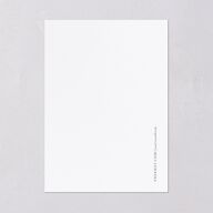 Gilded Corner Save The Date Cards Gold Pure White Signature smooth Blank No Standard