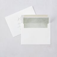 Muted Floral Rehearsal Dinner Invitations Dusty Blue Signature Blank Standard