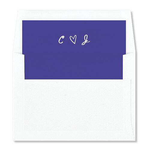 Retro Photocopy Flyer Envelope Liners Ice Blue Standard