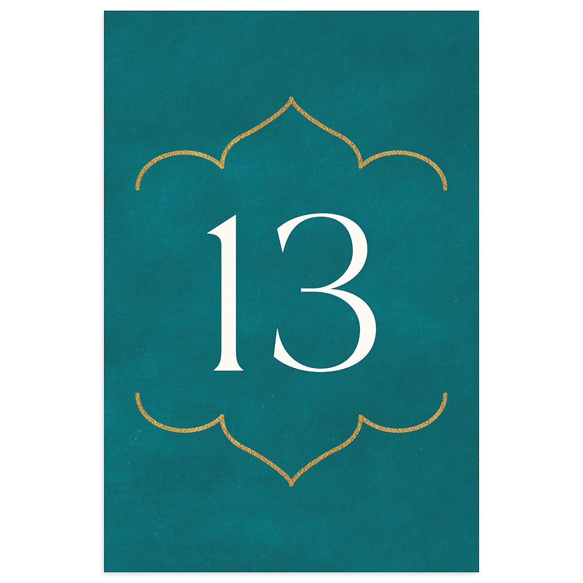 Ornamental Elegance Table Numbers