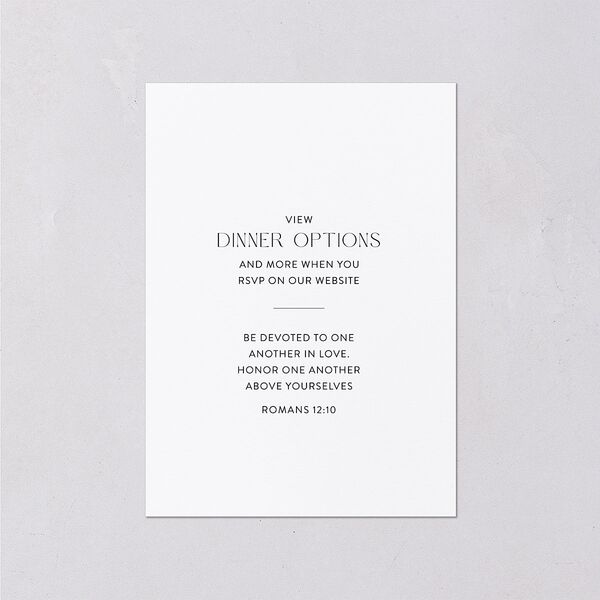 Chapel Arch Wedding Response Cards Gold Pure White Signature