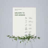 Hand Drawn Recipe Standard Welcome Sign Medium Dark Camo Standard Indoor Foam Core M Welcome
