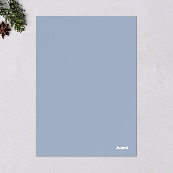 Lunar New Year Grid Holiday Cards Navy Signature Blank Portrait Standard