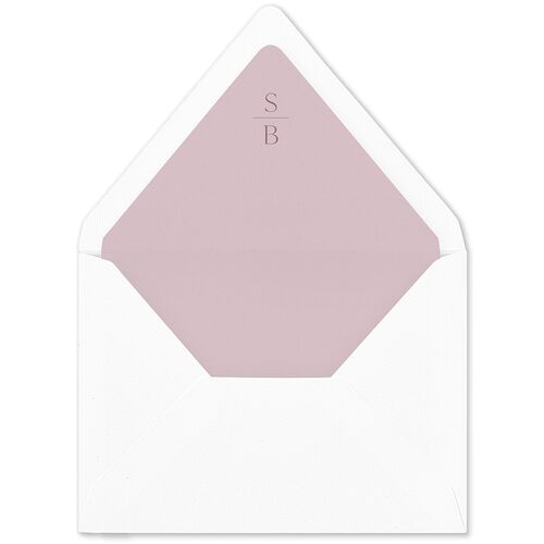 Side Panel Euro Envelope Liners Mauve Luxe