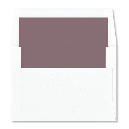Vintage Ornate Frame Standard Envelope Liners Plum Standard