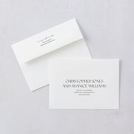 Monogram Arch Foil Wedding Invitations Gold Champagne Signature Blank Arch No