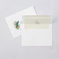 Wild About You Wedding Invitations Pure White Signature Blank No Standard