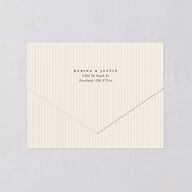 Vintage Lace All-in-One Wedding Invitations Burgundy Signature Light Both Recipient and Return Addresses No