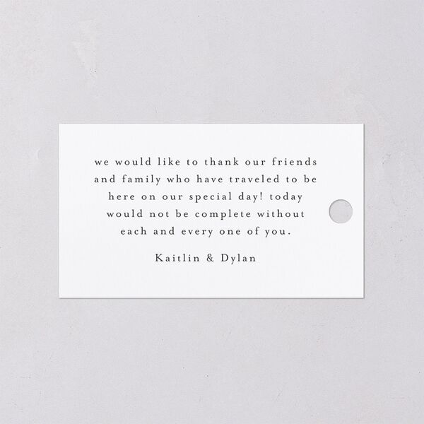 Pastel Flower Arch Favor Gift Tags Gold Pink Cotton Signature