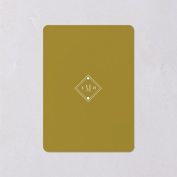 Old Hollywood Glam Wedding Enclosure Cards Charcoal Signature