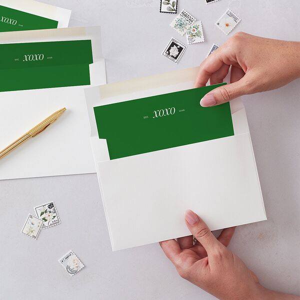 Simply Happy Envelope Liners Jewel Green Standard