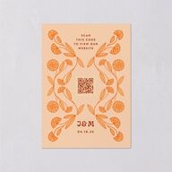 Wedstock Wedding Enclosure Cards Red Clay Signature