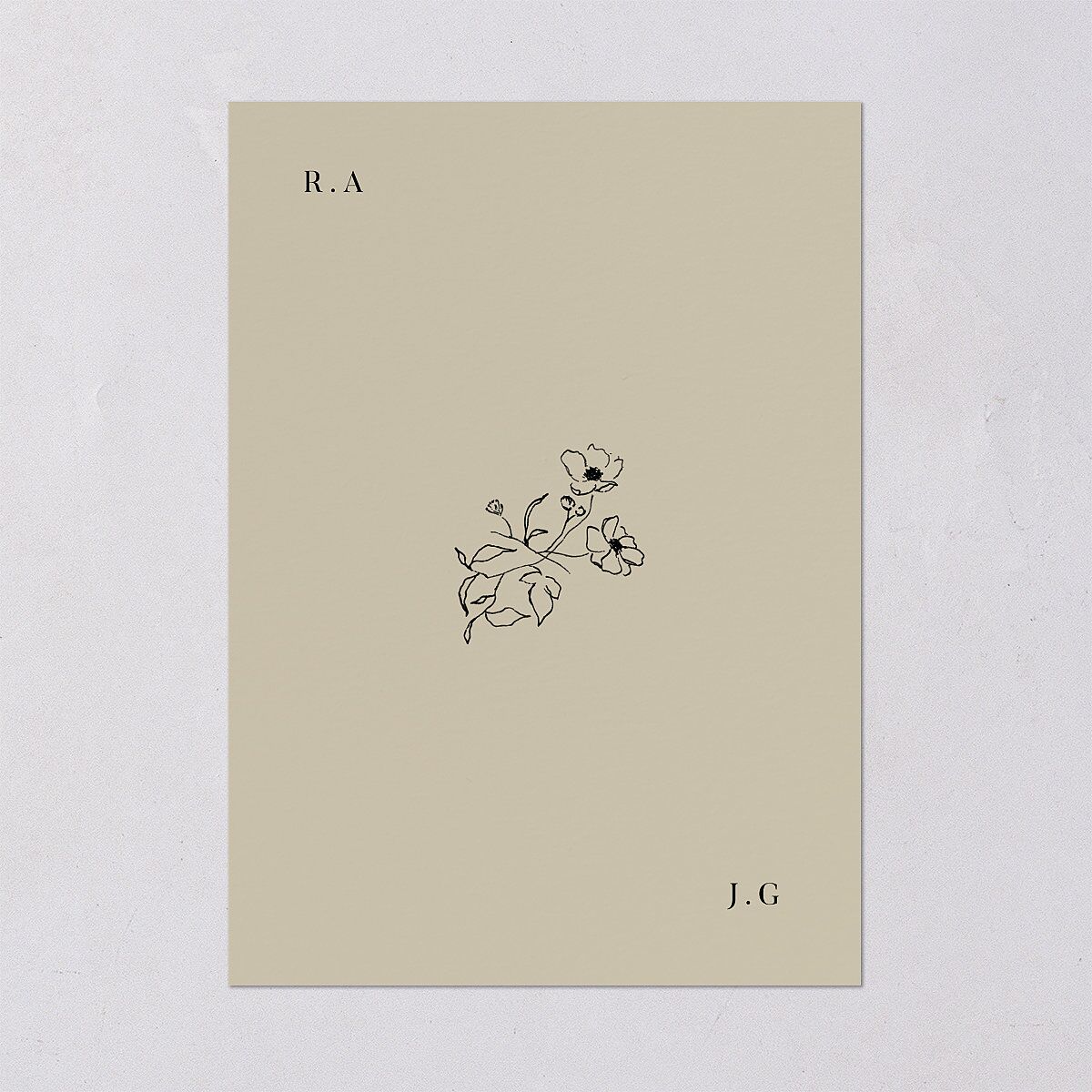 Elegant Minimal Rehearsal Dinner Invitations Champagne Signature Blank Standard